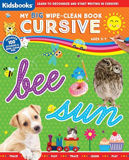 Kids Cursive Workbook