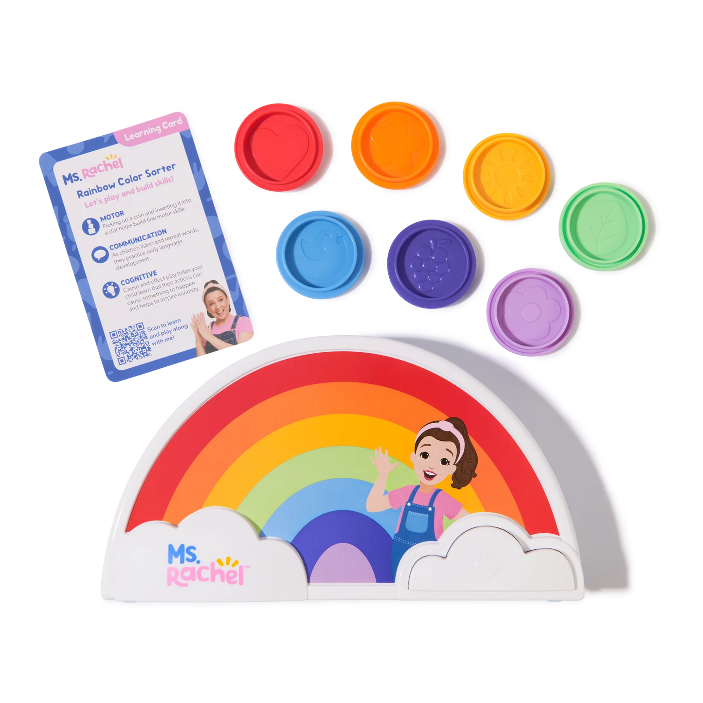 Ms. Rachel Rainbow Color Sorter