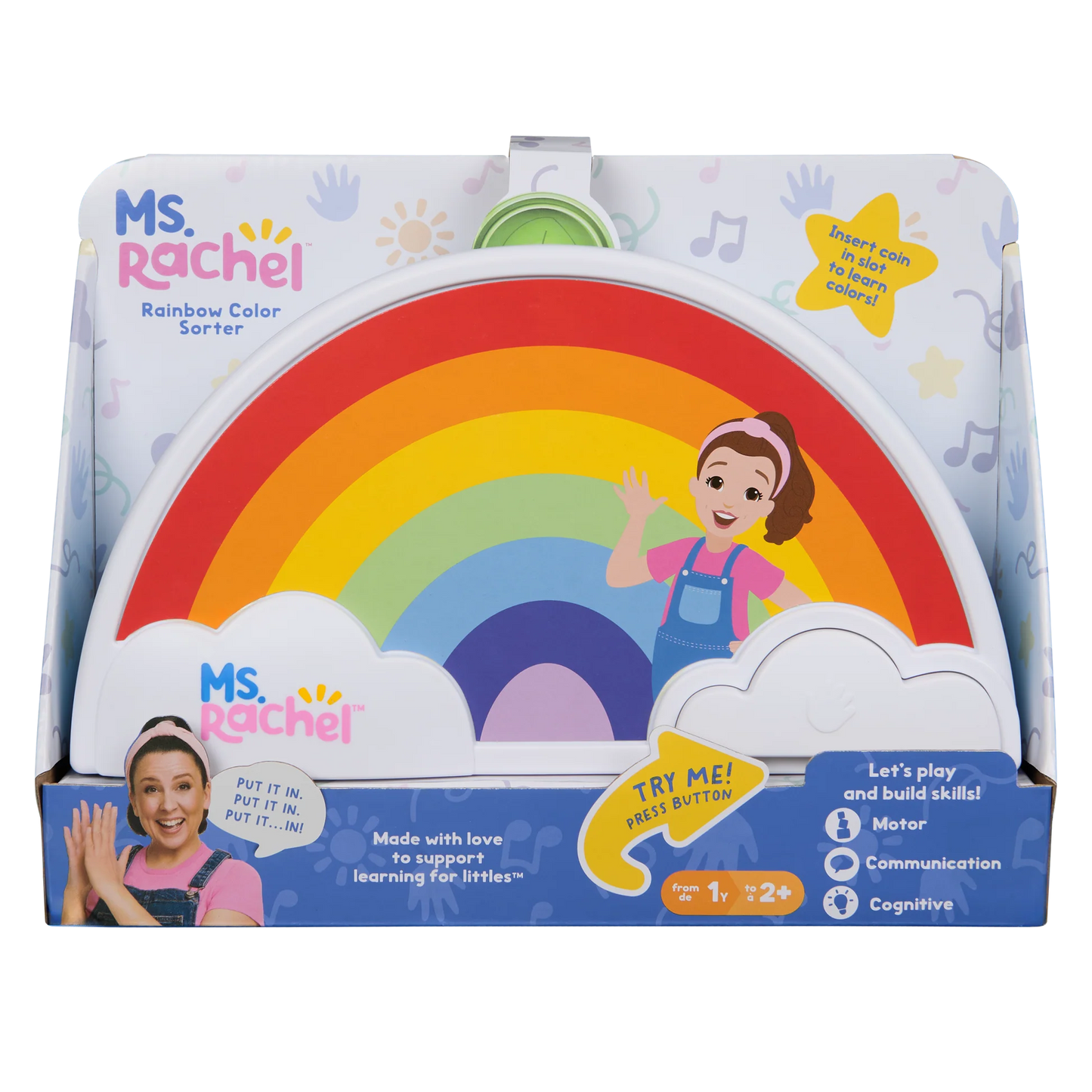 Ms. Rachel Rainbow Color Sorter