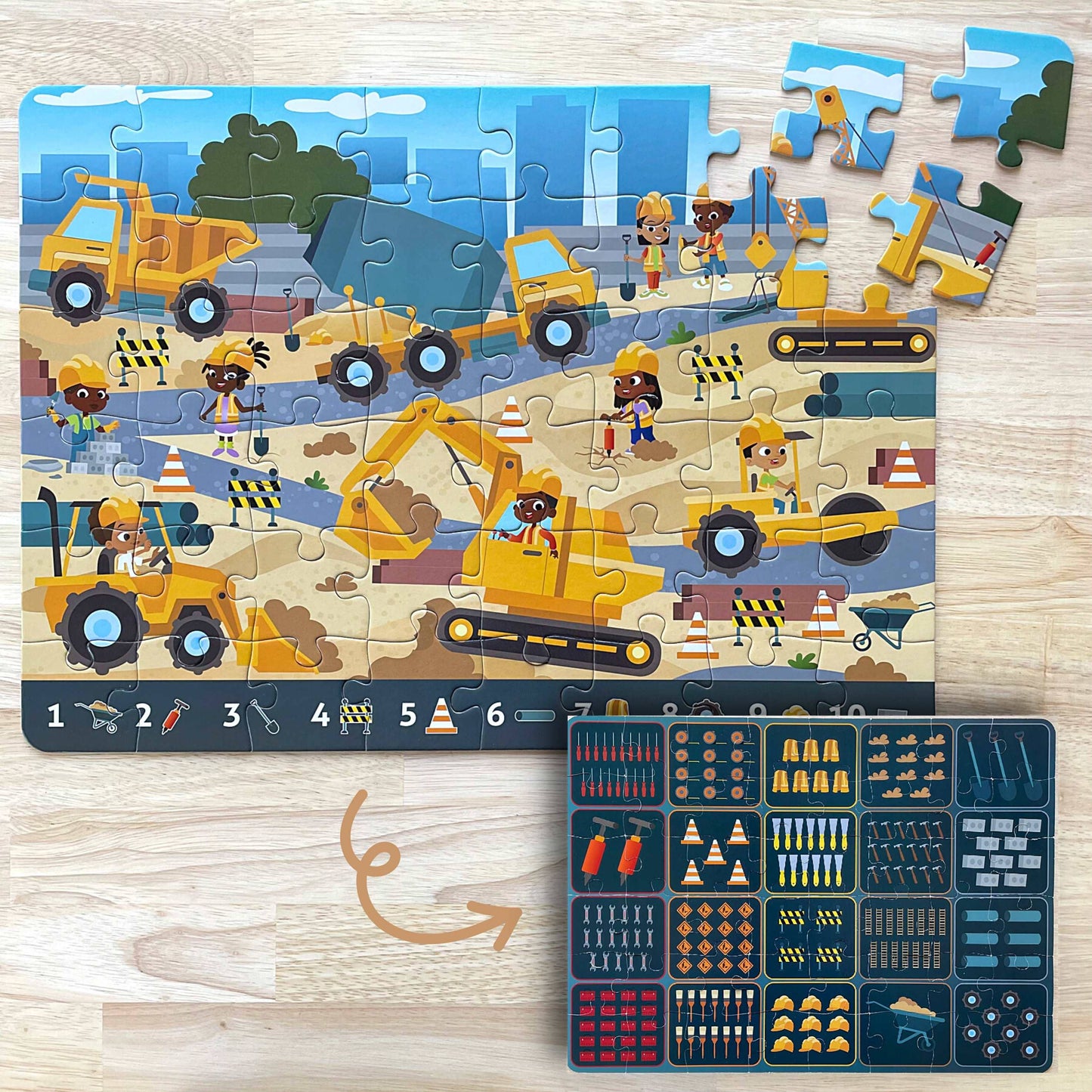 Construction Find & Count Puzzle