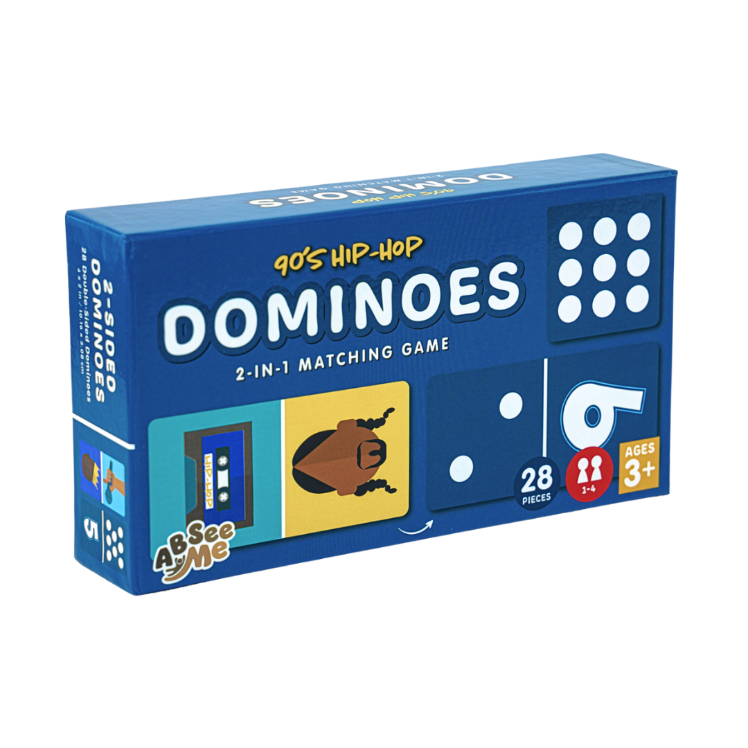 90's Hip-Hop Counting Dominoes