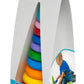 Educational toy "Pyramid" LUX in a box, Tigres
