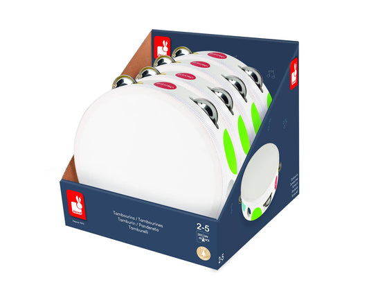 Confetti Tambourine Display x4