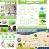 Creative Forts - 174PC Kit - Build Your Own Den