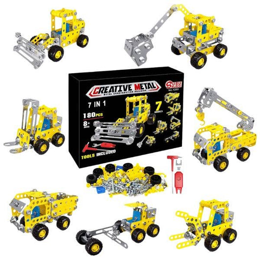 Creative Metal Kit - #1203 - The 180PC Consturction Series