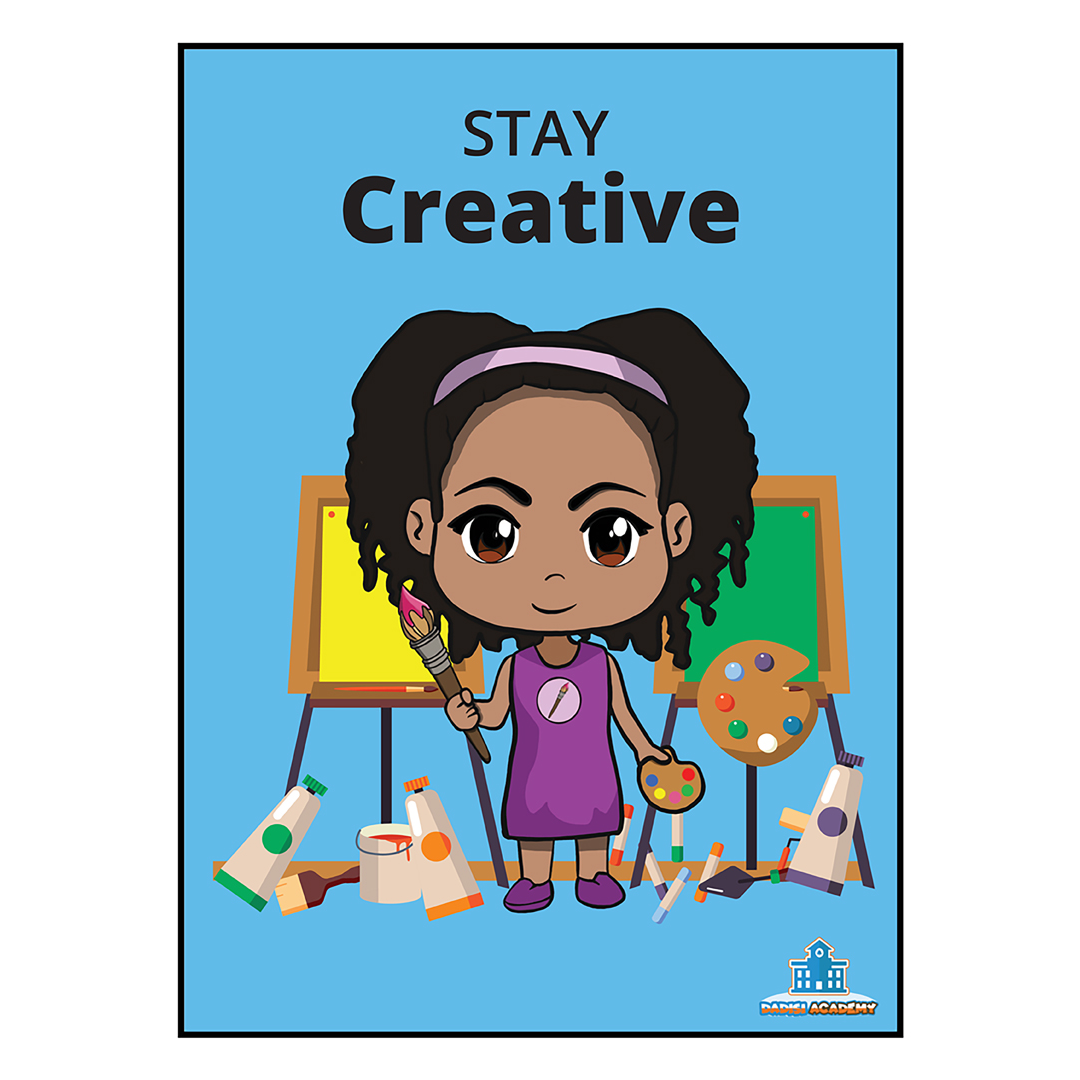 Makayla &quot;Stay Creative&quot; Poster