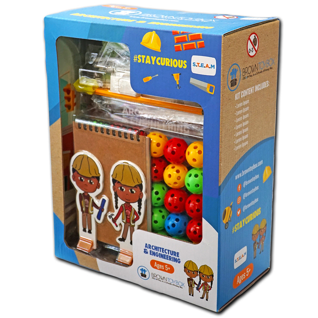 Dre to The Moon Puzzle 3 Foot Giant Puzzle, Brown Toy Box