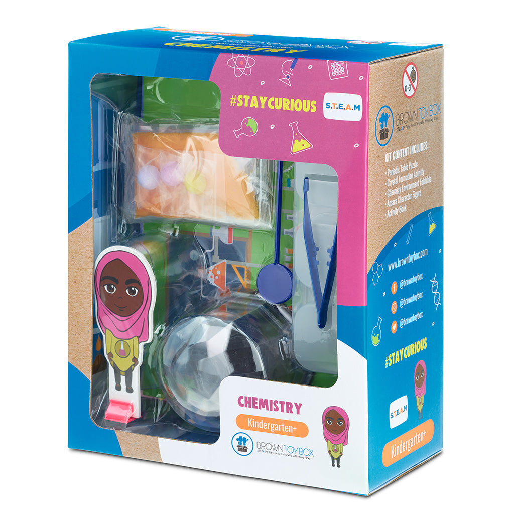 Chemistry STEAM Kit | Brown Toy Box | Chemistry Kit