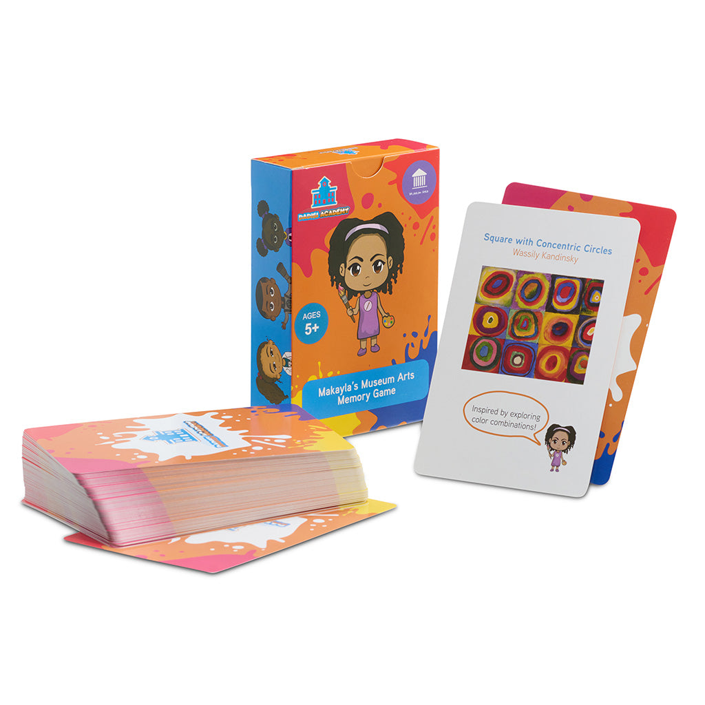 Makayla&#39;s Museum Arts Memory Game | STEM| Black Art| Brown Toy Box