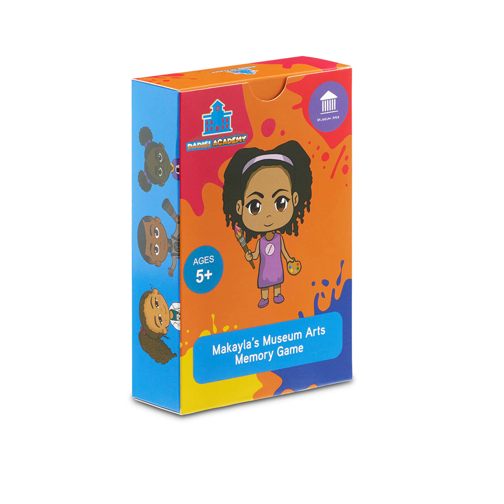 Makayla&#39;s Museum Arts Memory Game | STEM| Black Art| Brown Toy Box