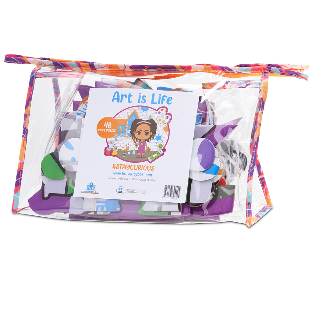 Makayla Art is Life Giant 3-Foot 48 Piece STEM Puzzle