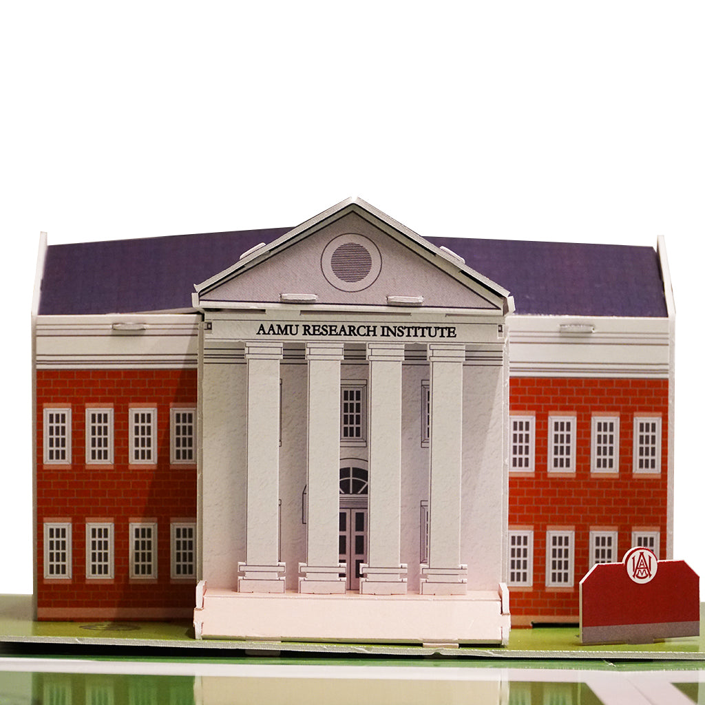 Alabama A&amp;M College Builds |STEM | Constructor Kit | Brown Toy Box