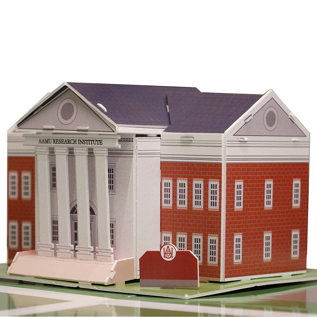 Alabama A&amp;M College Builds |STEM | Constructor Kit | Brown Toy Box